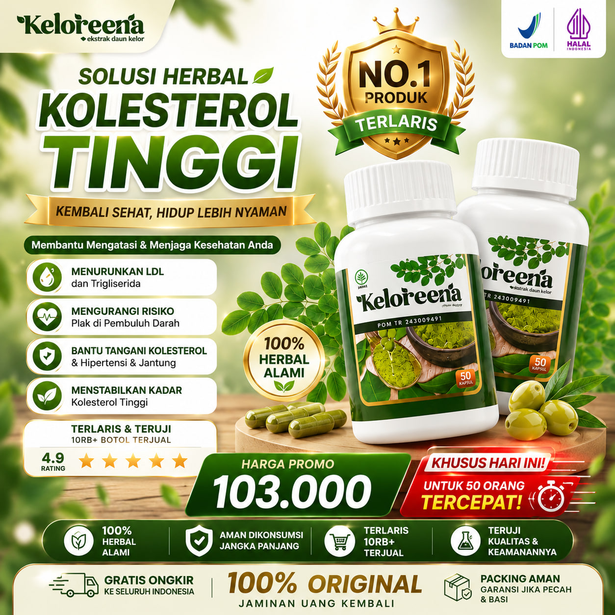 Obat Kolesterol Tinggi Pusing Nyeri Leher Pegal Linu Kebas Kesemutan Asam Urat Darah Tinggi